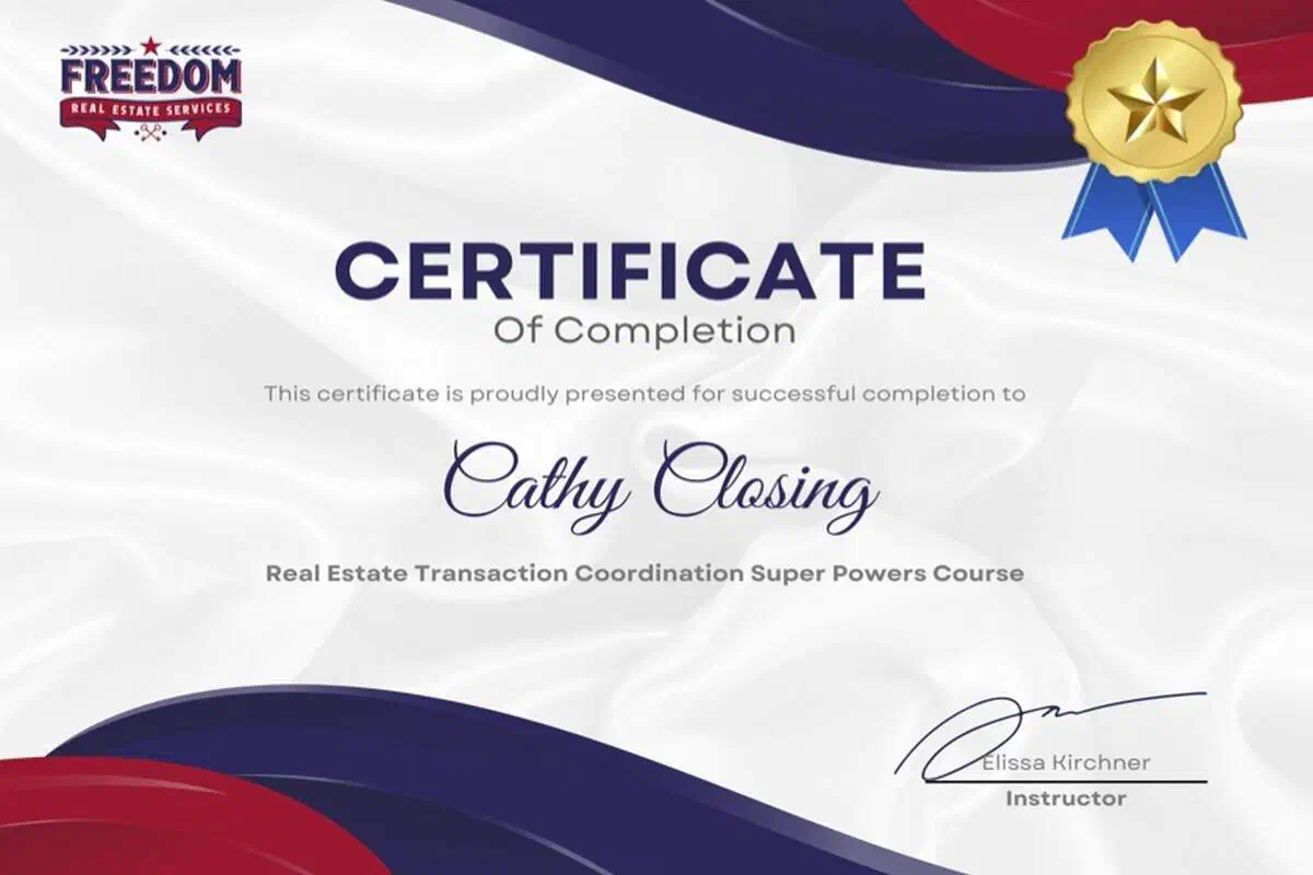 How To Become A Certified Transaction Coordinator