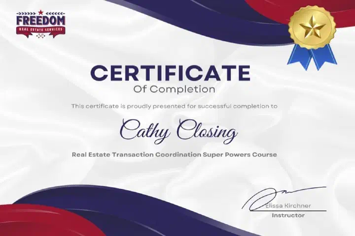 How To Become A Certified Transaction Coordinator